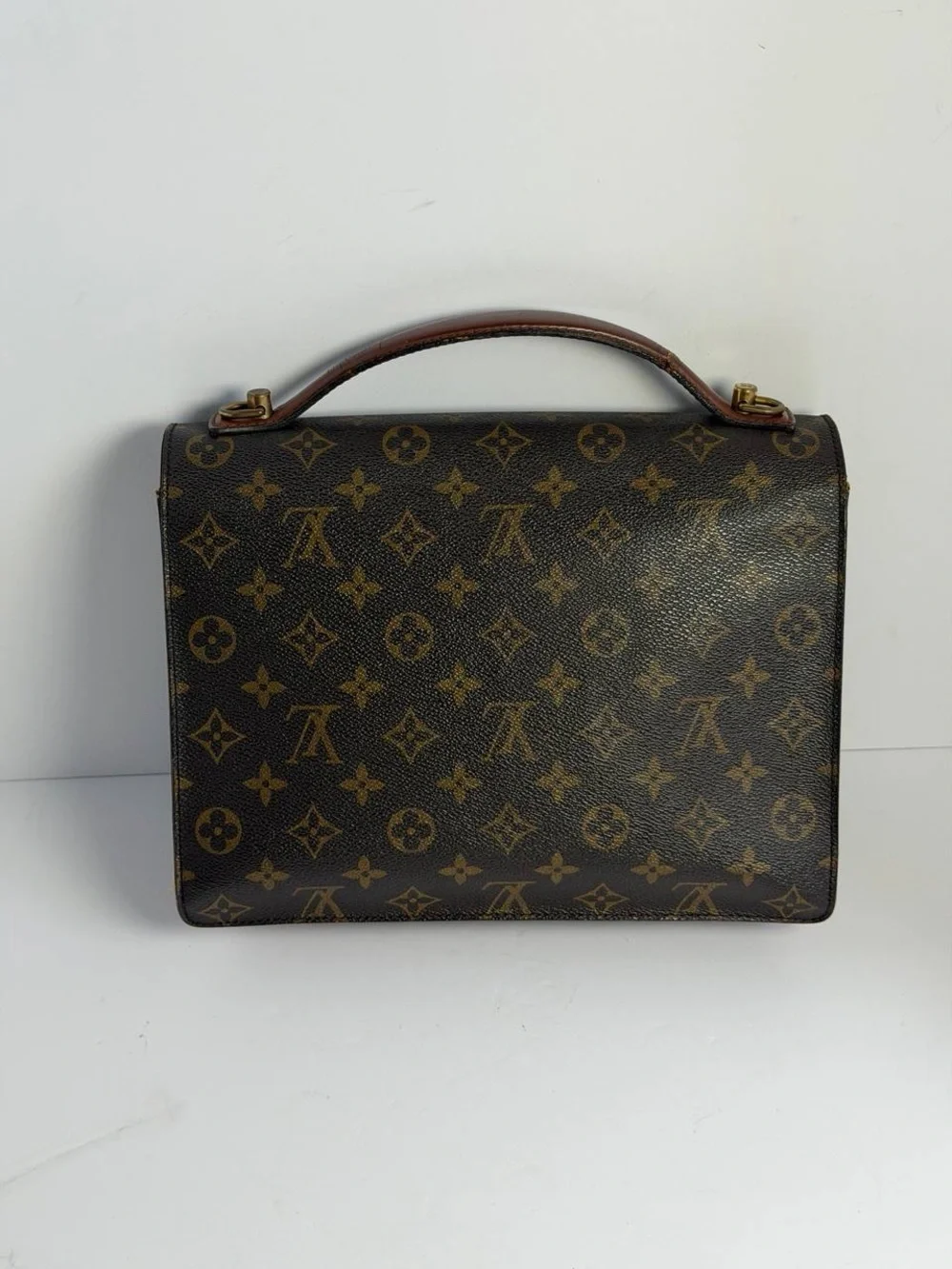 Vintage Louis Vuitton Monceau 28 Monogram Canvas Handbag
